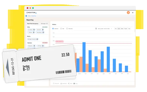 Identify areas where you can increase occupancy and sell more tickets